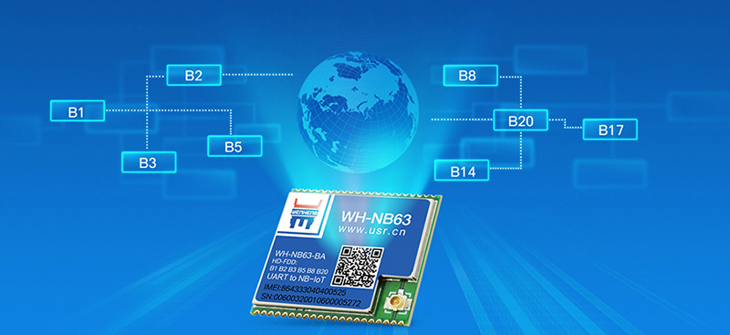 NB-IoT？镹B63的多频段
